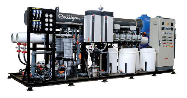 Custom water treatment system for manufacturing applications